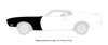 Front Fender for 1973 Mustang w/Lamp Hole [Left/Driver Side] - image 4