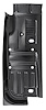 Full-Length Floor Pan for 1964-1970 Ford Mustang, 1967-1970 Mercury Cougar [Coupe/Fastback, Right/Passenger Side] - image 1