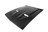 OE-Style Hood for 1971-1973 Ford Mustang w/ Dual Scoop Cutouts [Steel] - image 1