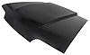 Steel Cowl Induction Hood for 1987-1993 Ford Mustang [2 in. Cowl Induction Scoop] - image 1