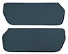 Sun Visors for 1973-1987 Chevrolet/GMC Truck, Suburban, Blazer, K5 Blazer, Jimmy [Madrid Grain Vinyl, Medium Blue] - image 1