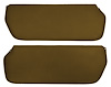 Sun Visors for 1973-1987 Chevrolet/GMC Truck, Suburban, Blazer, K5 Blazer, Jimmy [Non-Perforated Vinyl, Ginger] - image 1