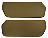 Sun Visors for 1973-1987 Chevrolet/GMC Truck, Suburban, Blazer, K5 Blazer, Jimmy [Sierra Grain Vinyl, Saddle] - image 1