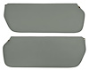 Sun Visors for 1973-1987 Chevrolet/GMC Truck, Suburban, Blazer, K5 Blazer, Jimmy [Montana Grain Vinyl, Light Gray] - image 1