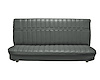 Front Bench Seat Upholstery for 1973-1980 Chevrolet/GMC Standard Cab Truck [Madrid Grain, Charcoal] - image 1