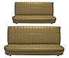 Front and Rear Bench Seat Upholstery for 1973-1980 Chevrolet/GMC Crew Cab Truck [Madrid Grain, Palomino] - image 1