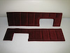 Front Door Panel Inserts Fits Select 1981-1991 Chevrolet/GMC Truck, Blazer, Jimmy [Regal Velour, Burgundy] - image 1