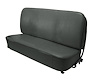 Bench Seat Upholstery for 1955 (2nd Series)-1959 Chevrolet/GMC Standard Cab Truck [Without Pleats, Charcoal] - image 1