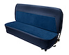 Bench Seat Upholstery for 1955 (2nd Series)-1959 Chevrolet/GMC Standard Cab Truck [Cameo Style, Caribbean Blue/Navy Blue] - image 1