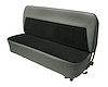 Bench Seat Upholstery for 1955 (2nd Series)-1959 Chevrolet/GMC Standard Cab Truck [Cameo Style, Dark Charcoal/Medium Gray] - image 1