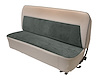 Bench Seat Upholstery for 1955 (2nd Series)-1959 Chevrolet/GMC Standard Cab Truck [Cameo Style, Light Charcoal/White] - image 1