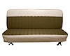 Bench Seat Upholstery for 1960-1966 Chevrolet/GMC Standard Cab Truck [With Pleats, Palomino/White] - image 1