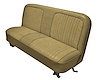 Bench Seat Upholstery with Open Backrest for 1967-1972 Chevrolet/GMC Standard Cab Truck [Palomino Madrid/Light Buckskin Oxen] - image 1