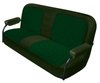 Front Buckets and Rear Bench Seat Upholstery for 1969-1972 Chevrolet Blazer  GMC Jimmy [Green-Black Cloth, Dark Green Oxen] - image 3