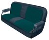 Front Buckets and Rear Bench Seat Upholstery for 1969-1972 Chevrolet Blazer  GMC Jimmy [Blue-Black Cloth, Dark Blue Oxen] - image 3