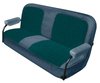 Front Buckets and Rear Bench Seat Upholstery for 1969-1972 Chevrolet Blazer  GMC Jimmy [Blue-Black Cloth, Metallic Blue Oxen] - image 3