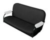Front Buckets and Rear Bench Seat Upholstery for 1969-1972 Chevrolet Blazer  GMC Jimmy [Madrid Grain, Black] - image 3