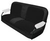 Front Buckets and Rear Bench Seat Upholstery for 1969-1972 Chevrolet Blazer  GMC Jimmy [Black Madrid, Black Velour Inserts] - image 3