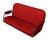 Front Utility Buckets and Rear Bench Seat Upholstery for 1969-1972 Chevrolet Blazer  GMC Jimmy [12 Vertical Pleats, Red] - image 3
