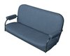 Front Utility Buckets and Rear Bench Seat Upholstery for 1969-1972 Chevrolet Blazer/GMC Jimmy [12 Vertical Pleats, Medium Blue] - image 4