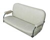 Front Utility Buckets and Rear Bench Seat Upholstery for 1969-1972 Chevrolet Blazer  GMC Jimmy [4 Vertical Pleats, White] - image 4