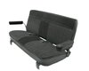 High Back Front Buckets/Rear Bench Seat Upholstery for 1973-1987 Chevy Blazer/GMC Jimmy [Charcoal Sierra, Charcoal Velour] - image 3