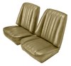 Low Back Front Buckets/Rear Bench Seat Upholstery W/O Seat Belt Cutouts for 1973-1987 Chevy/GMC Blazer [Sandalwood, Sand Beige] - image 2