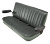 Low Back Front Buckets/Rear Bench Seat Upholstery W/O Seat Belt Cutouts for 1973-1987 Chevy Blazer [Light Gray, Charcoal] - image 3