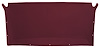 Retro-Style ABS Plastic Headliner for 1977-1991 Chevrolet Blazer/GMC Jimmy [Foambacked Cloth Vinyl, Dark Red] - image 1