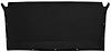 Retro-Style ABS Plastic Headliner for 1977-1991 Chevrolet Blazer/GMC Jimmy [Perforated Foambacked Vinyl, Black] - image 1
