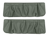 Interior Door Panel Pockets for 1973-1976 Chevrolet/GMC Truck, Blazer, Jimmy, Suburban [Vinyl, Charcoal] - image 1