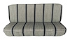 Front Bench Seat Cover for Full Size Standard Cab Truck for 1947-98 Chevrolet/GMC for 1947-96 Ford and 1972-93 Dodge [Black] - image 1