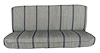 Front Bench Seat Cover for Full Size Standard Cab Truck for 1947-98 Chevrolet/GMC for 1947-96 Ford and 1972-93 Dodge [Mocha]