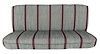 Front Bench Seat Cover for Full Size Standard Cab Truck for 1947-98 Chevrolet/GMC for 1947-96 Ford and 1972-93 Dodge [Wine]