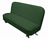 Bench Seat Upholstery with Open Backrest for 1967-1972 Chevrolet/GMC Standard Cab Truck [Medium Green Madrid Grain Vinyl] - image 1