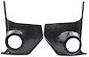 Interior Kick Panels for 1964-1967 Chevrolet, Buick, Oldsmobile, Pontiac Models W/O A/C [Cutouts for 6 1/2 in. Round Speakers] - image 1