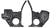 Interior Kick Panels for 1968-1972 Chevrolet, Buick, Oldsmobile, Pontiac Models With A/C [Cutouts for 6 1/2 in. Round Speakers] - image 1