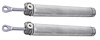Convertible Top Cylinder Set for 1968-1972 GM A-Body Convertibles Buick, Chevy, Oldsmobile, Pontiac [Set of 2] - image 1