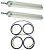 Convertible Top Cylinder & Hose Kit for 1958 Chevrolet, Pontiac Full-Size Convertibles [Sold as a Kit] - image 1
