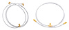 Convertible Top Hose Set Fits Select 1964-1967 GM A-Body Models [White, Nylon]