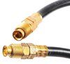 Universal Convertible Top Hose Set Fits Select 1955-1961 GM Models [Black, Rubber] - image 3