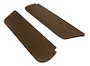 Sun Visors for 1947-1954 Chevrolet/GMC Truck [Madrid Grain Vinyl, Dark Saddle] - image 1