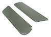 Sun Visors for 1947-1954 Chevrolet/GMC Truck [Madrid Grain Vinyl, Medium Gray] - image 1