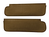 Sun Visors for 1967-1972 Chevrolet/GMC Truck [Oxen Grain Vinyl, Buckskin] - image 1