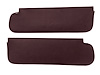 Sun Visors for 1967-1972 Chevrolet/GMC Truck [Oxen Grain Vinyl, Maroon] - image 1