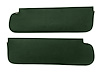 Sun Visors for 1967-1972 Chevrolet/GMC Truck [Oxen Grain Vinyl, Dark Green] - image 1