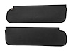 Sun Visors for 1969-1972 Chevrolet/GMC Truck, Blazer, Jimmy, Suburban [Madrid Grain Vinyl, Black] - image 1