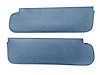Sun Visors for 1969-1972 Chevrolet/GMC Truck, Blazer, Jimmy, Suburban [Madrid Grain Vinyl, Light Blue] - image 1