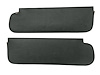 Sun Visors for 1969-1972 Chevrolet/GMC Truck, Blazer, Jimmy, Suburban [Madrid Grain Vinyl, Charcoal Gray] - image 1