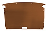 OE-Style Pressboard Headliner for 1988-1999 Chevrolet/GMC Standard Cab Truck [Vinyl w/Foam Backing, Ginger] - image 1